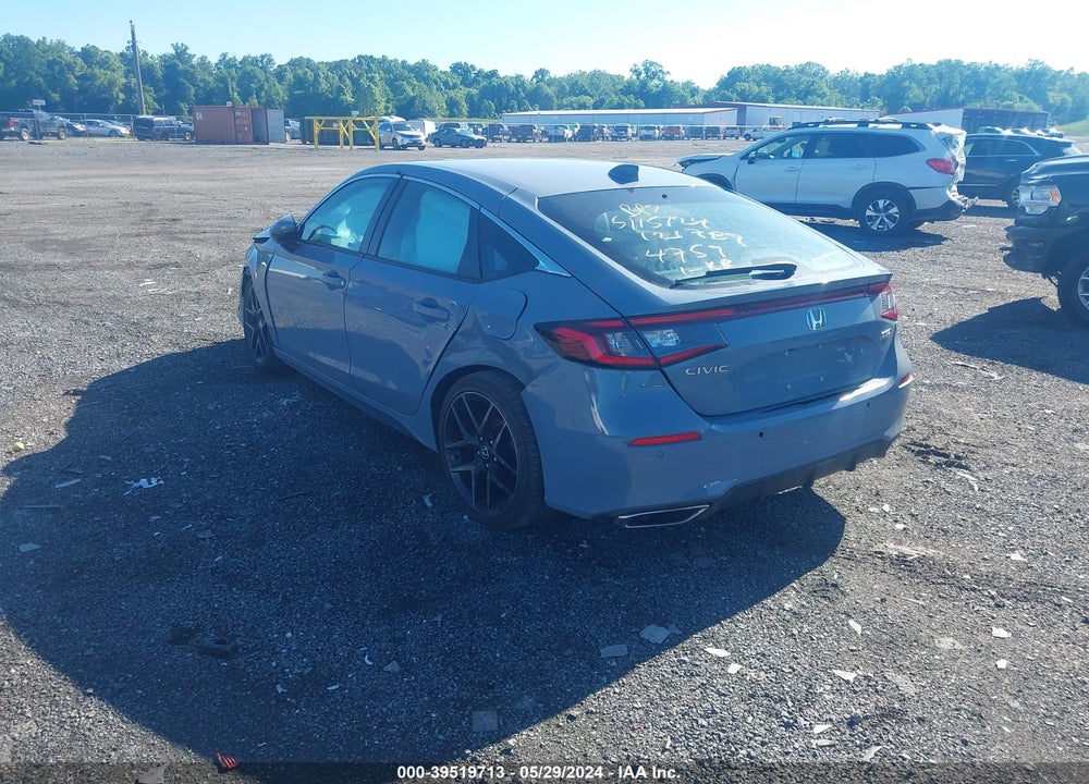 2022 HONDA CIVIC SPORT TOURING VIN: 19XFL1H88NE014759