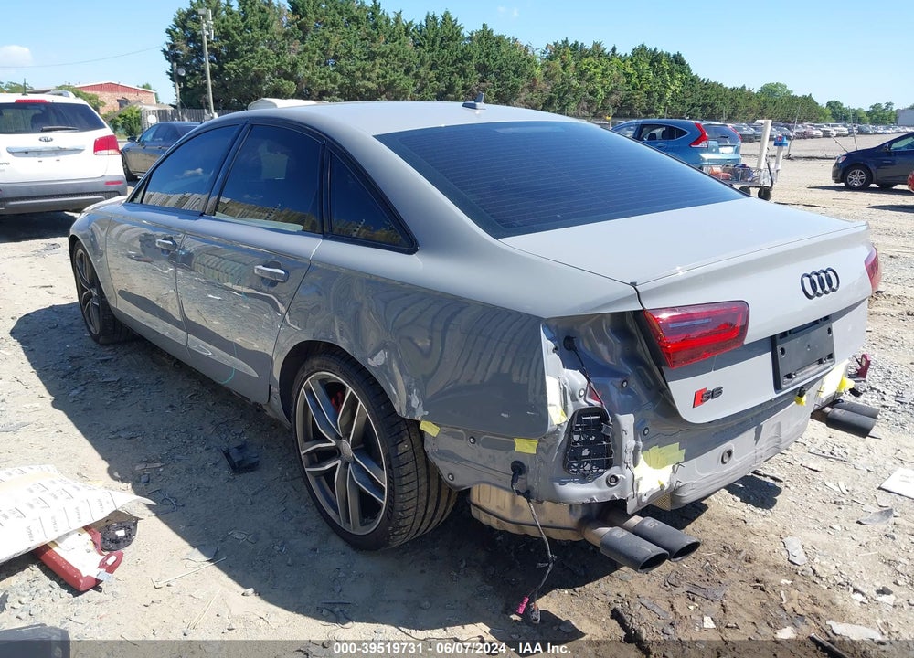2017 AUDI S6 4.0T PREMIUM PLUS VIN: WAUHFBFC8HN063521