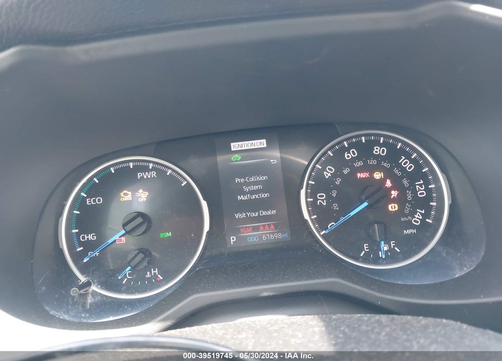 2021 TOYOTA RAV4 XLE HYBRID VIN: 4T3RWRFV5MU036913