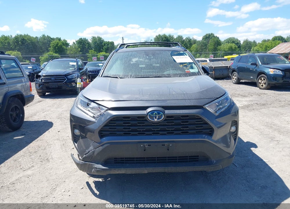 2021 TOYOTA RAV4 XLE HYBRID VIN: 4T3RWRFV5MU036913