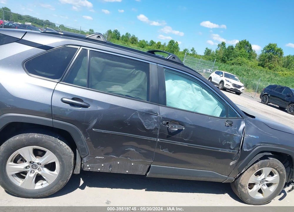 2021 TOYOTA RAV4 XLE HYBRID VIN: 4T3RWRFV5MU036913