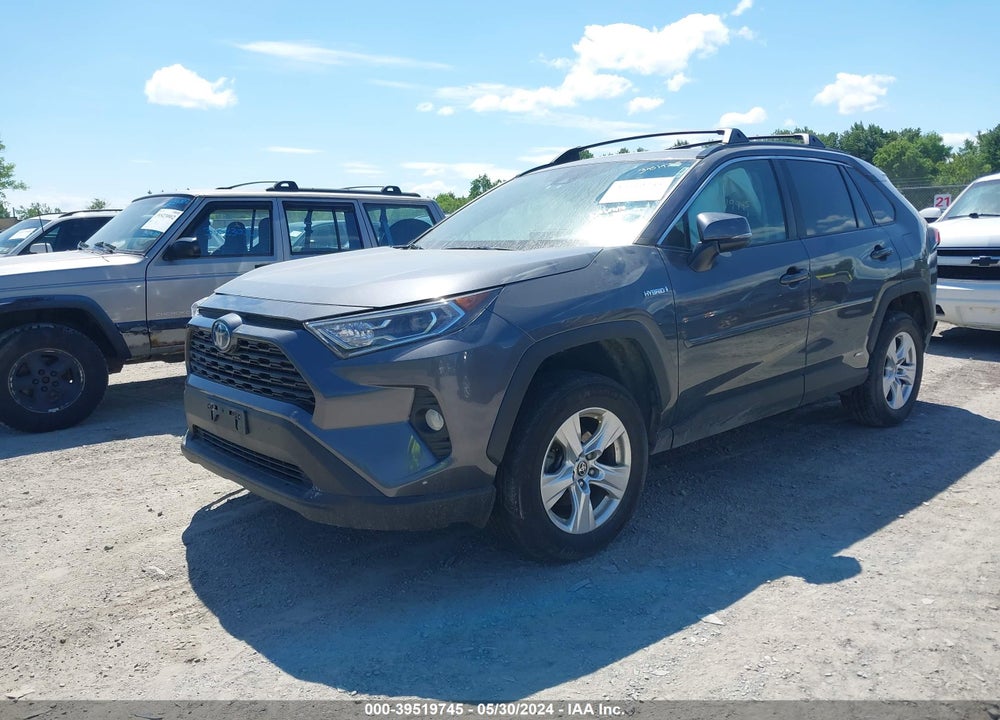 2021 TOYOTA RAV4 XLE HYBRID VIN: 4T3RWRFV5MU036913
