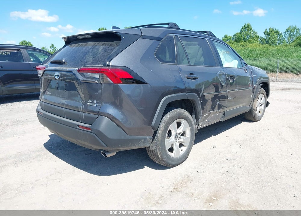 2021 TOYOTA RAV4 XLE HYBRID VIN: 4T3RWRFV5MU036913