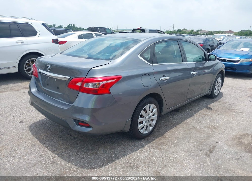 2019 NISSAN SENTRA S VIN: 3N1AB7AP6KY456857