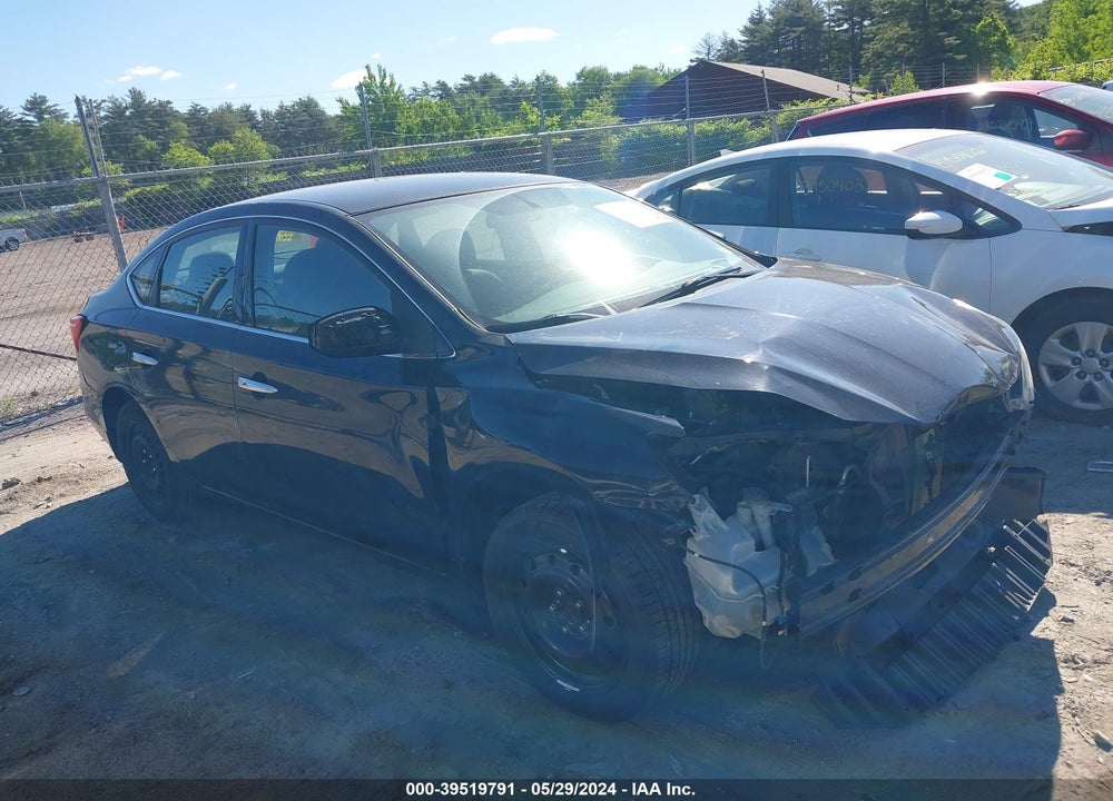 2017 NISSAN SENTRA SV VIN: 3N1AB7AP3HL716749