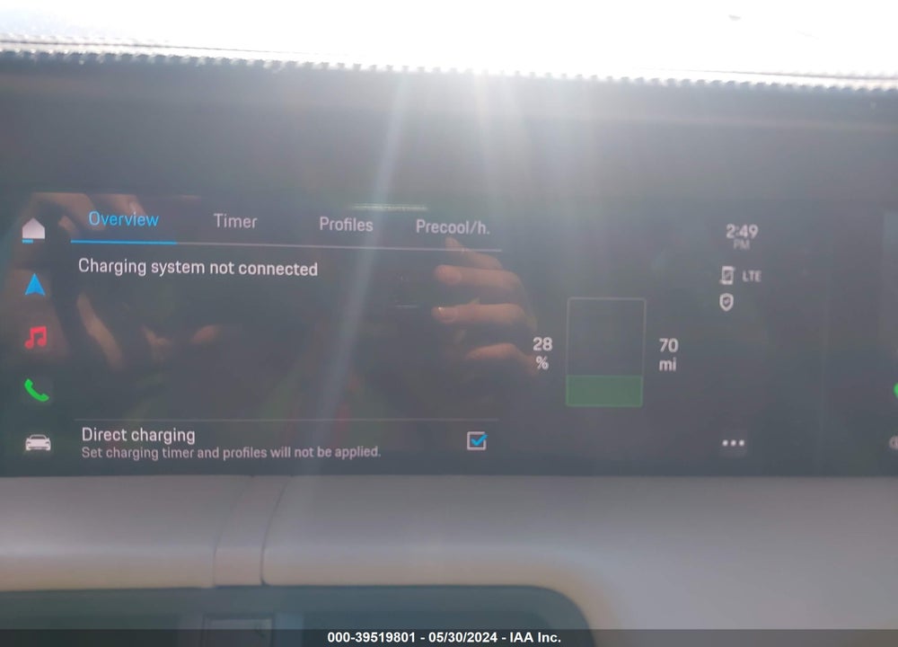 2020 PORSCHE TAYCAN 4S VIN: WP0AB2Y19LSA51905