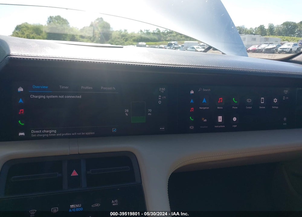 2020 PORSCHE TAYCAN 4S VIN: WP0AB2Y19LSA51905