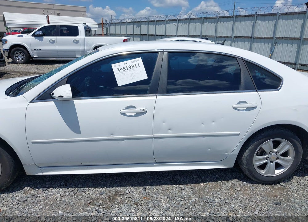 2015 CHEVROLET IMPALA LIMITED LS VIN: 2G1WA5E36F1119684