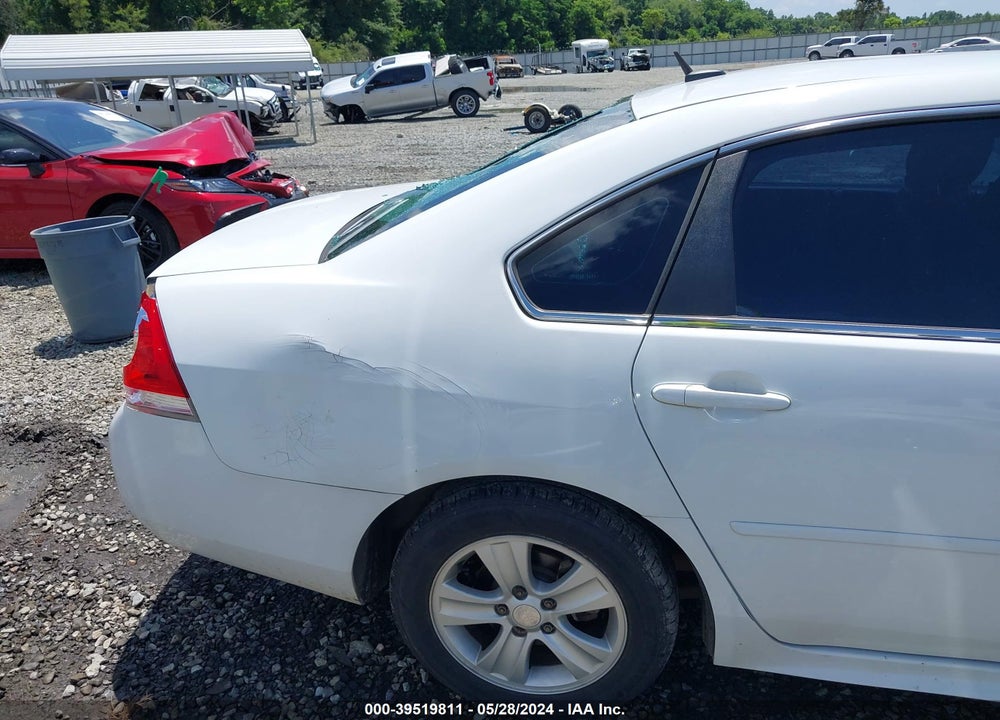2015 CHEVROLET IMPALA LIMITED LS VIN: 2G1WA5E36F1119684