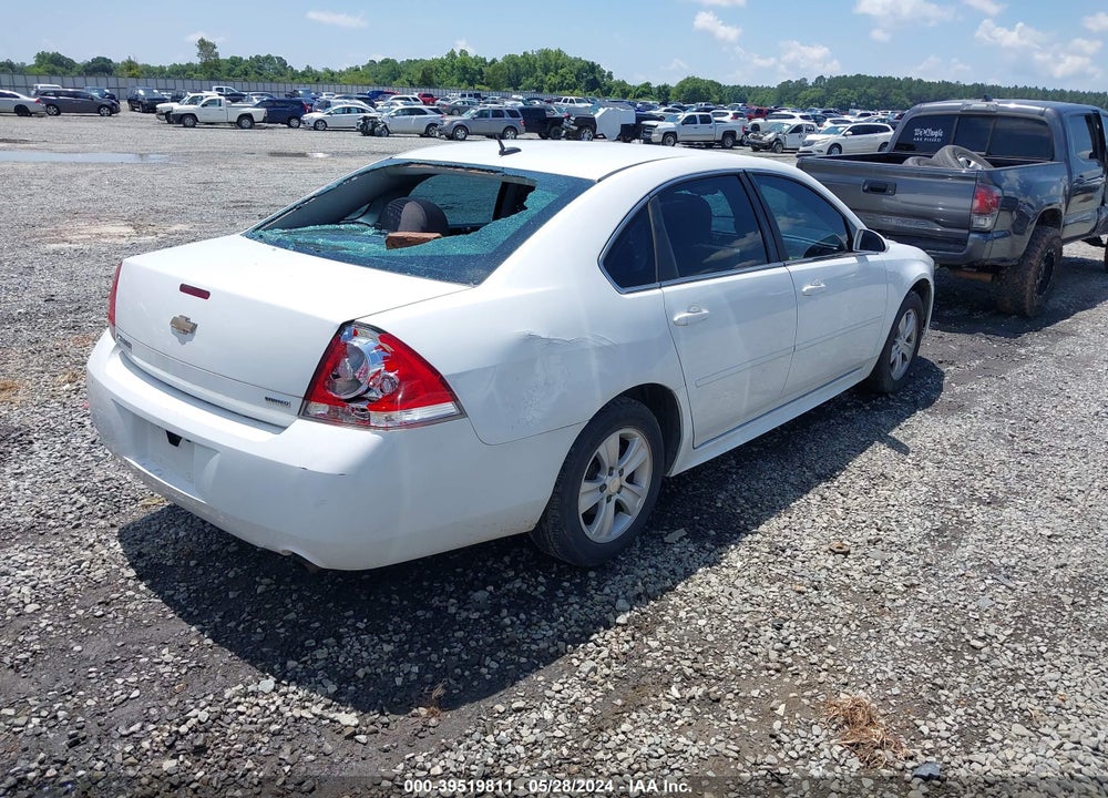 2015 CHEVROLET IMPALA LIMITED LS VIN: 2G1WA5E36F1119684