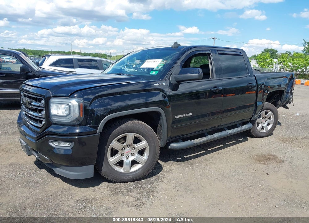 2016 GMC SIERRA 1500 SLT VIN: 3GTU2NEC4GG340138