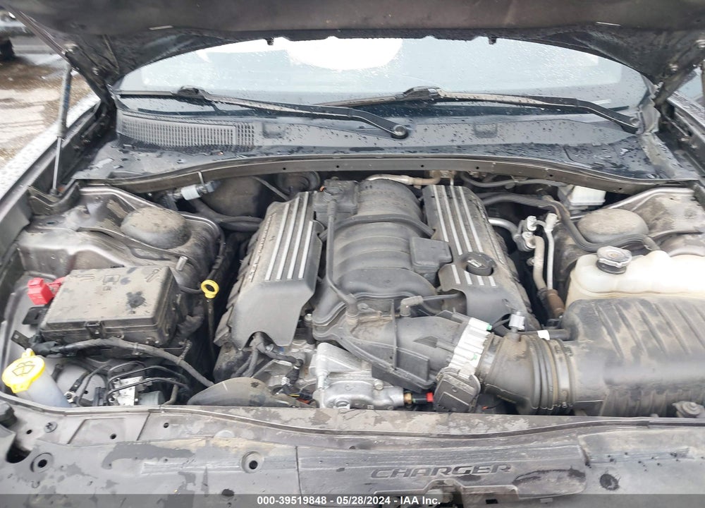 2022 DODGE CHARGER SCAT PACK VIN: 2C3CDXGJ4NH161807
