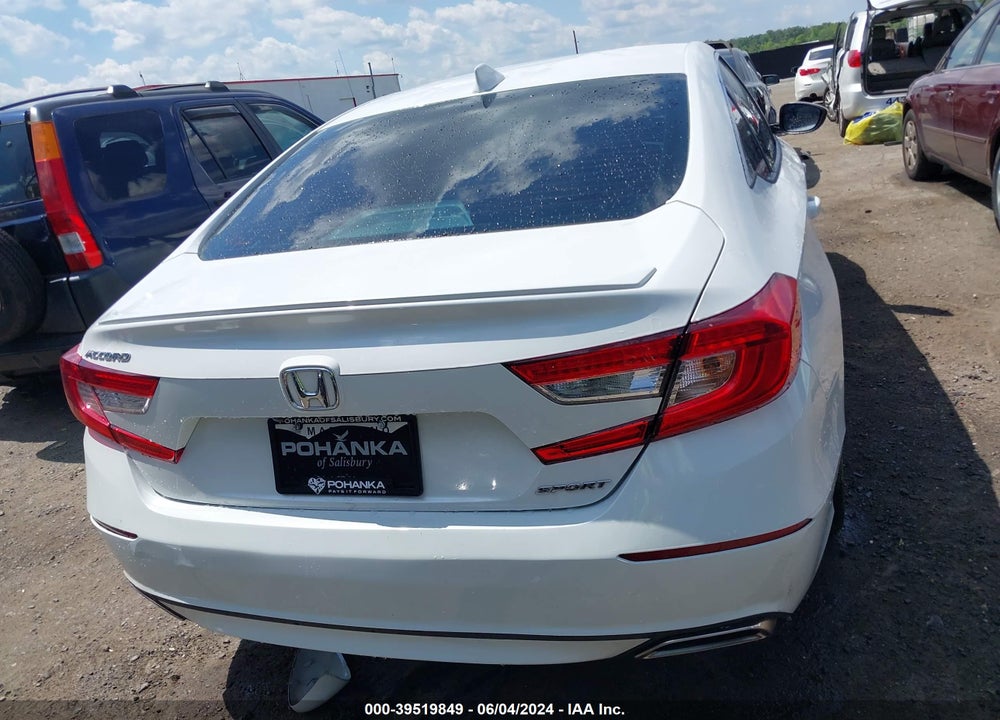 2020 HONDA ACCORD SPORT VIN: 1HGCV1F38LA152212
