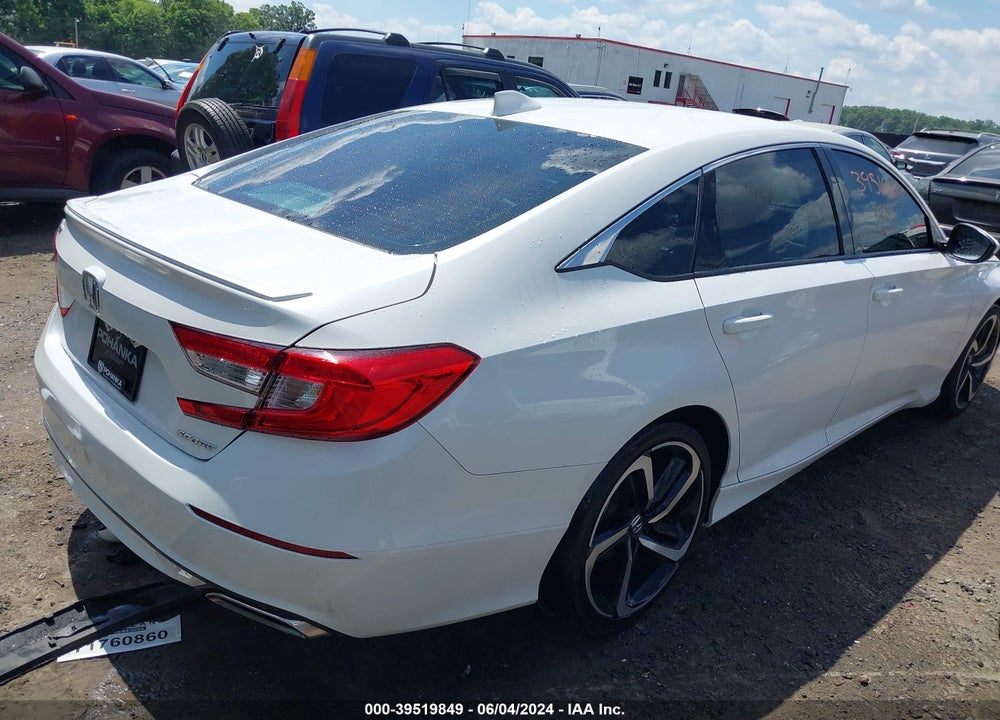 2020 HONDA ACCORD SPORT VIN: 1HGCV1F38LA152212