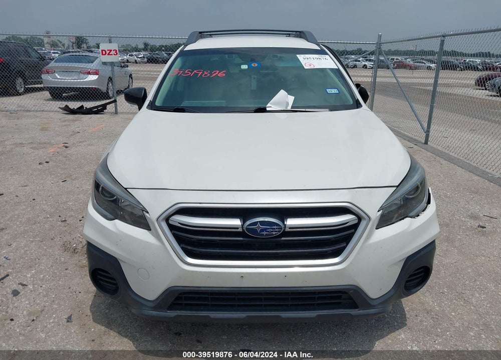 2019 SUBARU OUTBACK 2.5I VIN: 4S4BSABC4K3260379
