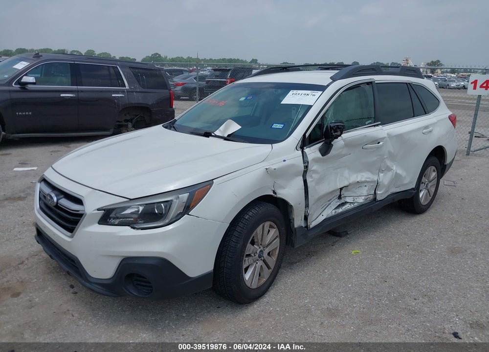 2019 SUBARU OUTBACK 2.5I VIN: 4S4BSABC4K3260379