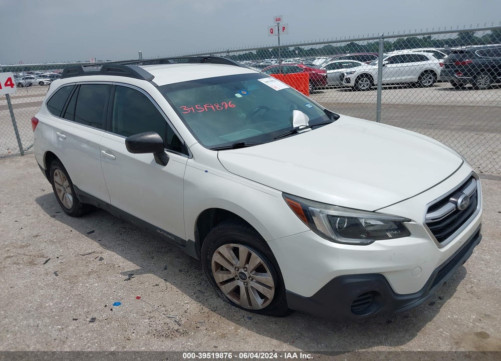 2019 SUBARU OUTBACK 2.5I VIN: 4S4BSABC4K3260379