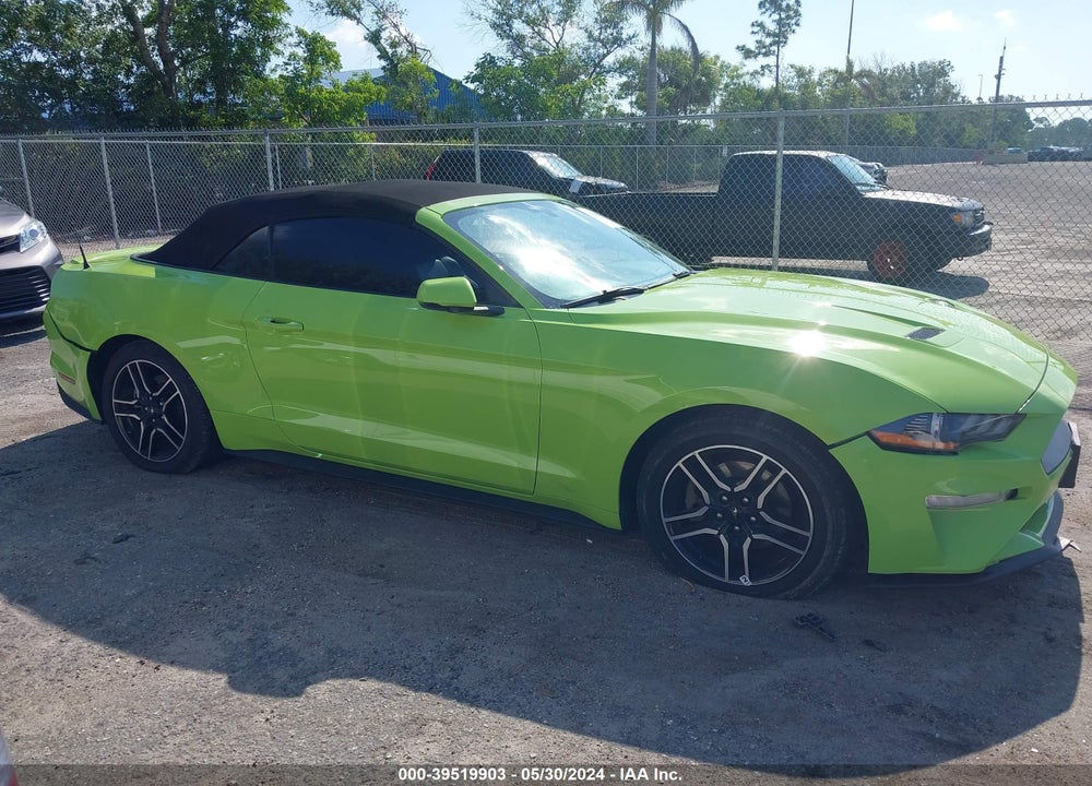 2020 FORD MUSTANG ECOBOOST PREMIUM VIN: 1FATP8UH5L5106223