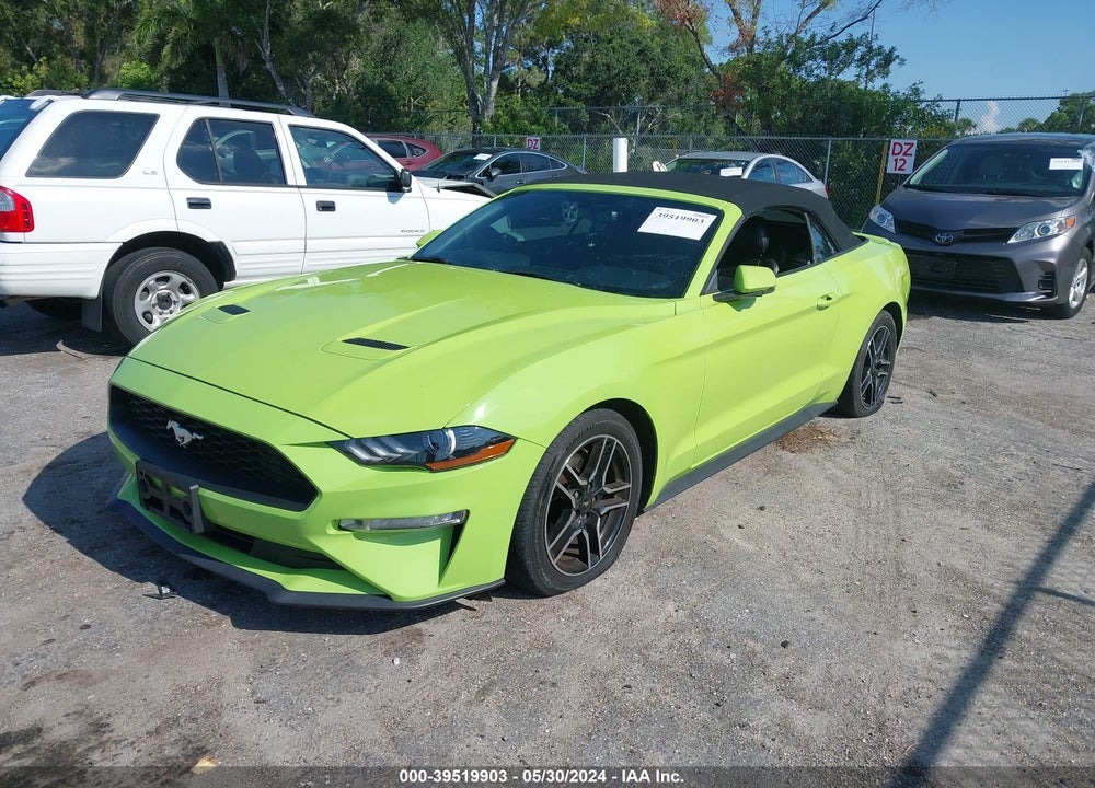 2020 FORD MUSTANG ECOBOOST PREMIUM VIN: 1FATP8UH5L5106223