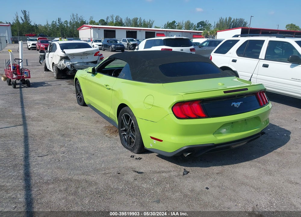 2020 FORD MUSTANG ECOBOOST PREMIUM VIN: 1FATP8UH5L5106223