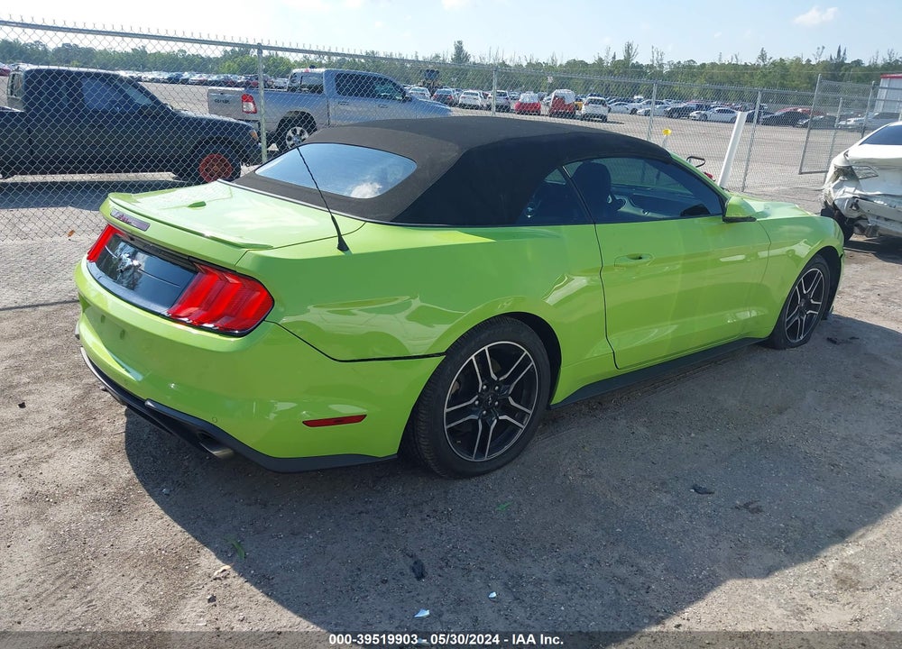 2020 FORD MUSTANG ECOBOOST PREMIUM VIN: 1FATP8UH5L5106223