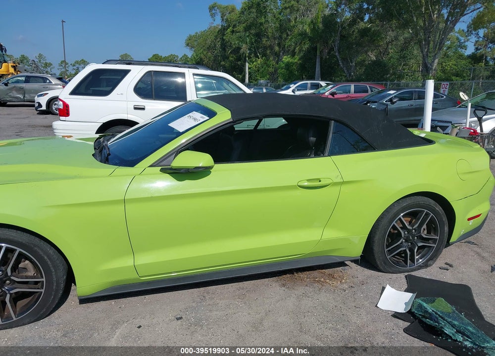 2020 FORD MUSTANG ECOBOOST PREMIUM VIN: 1FATP8UH5L5106223