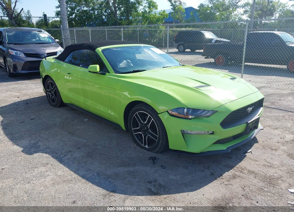 2020 FORD MUSTANG ECOBOOST PREMIUM VIN: 1FATP8UH5L5106223