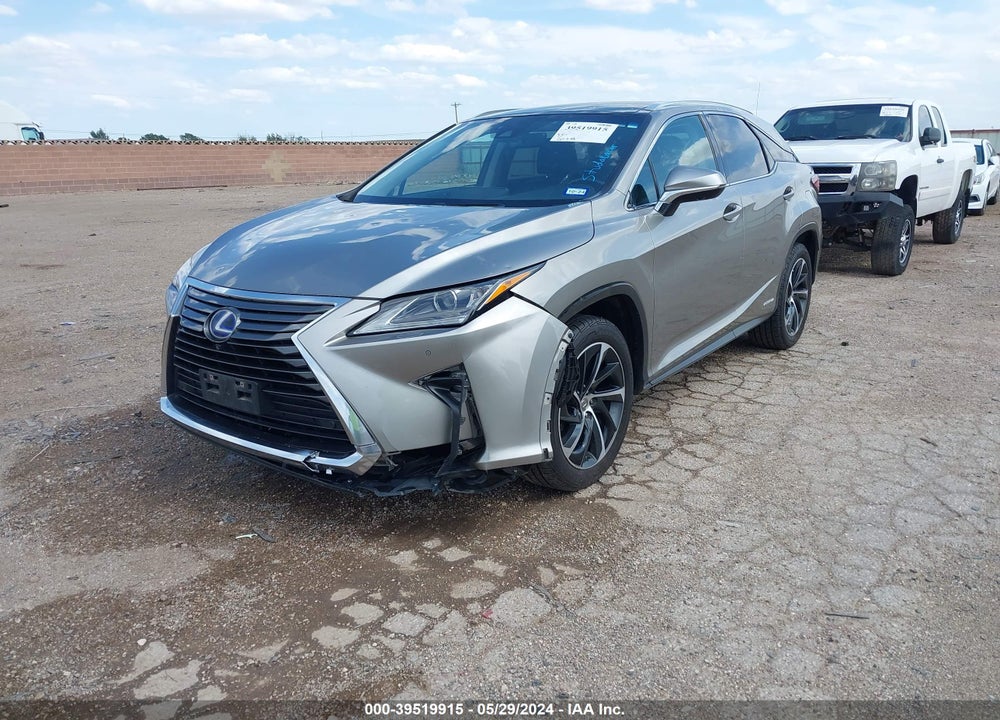 2017 LEXUS RX 450H VIN: 2T2BGMCA0HC010072
