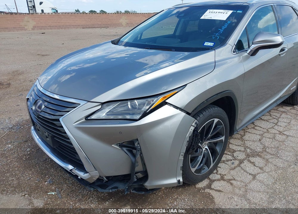 2017 LEXUS RX 450H VIN: 2T2BGMCA0HC010072