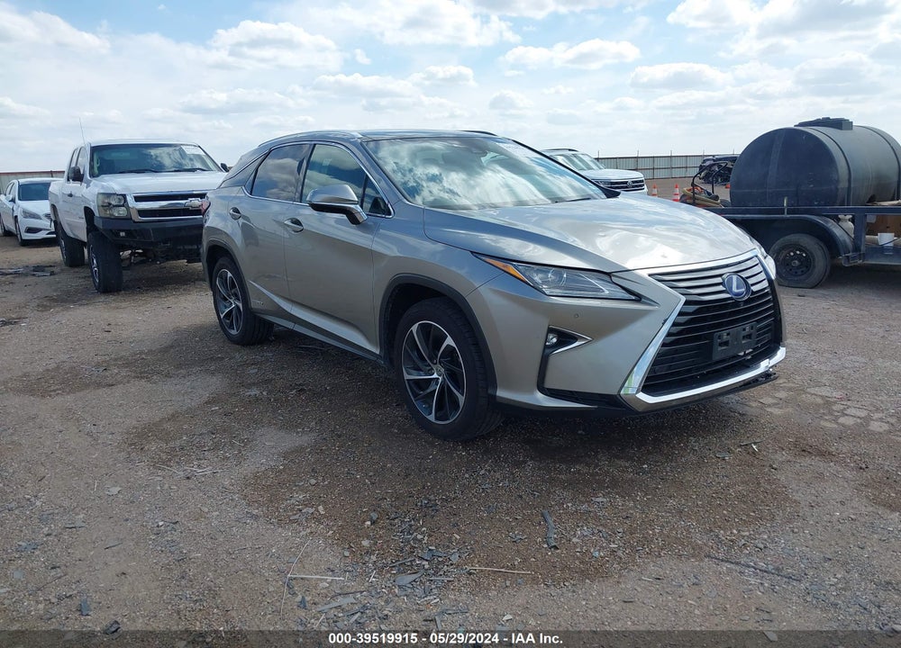2017 LEXUS RX 450H VIN: 2T2BGMCA0HC010072