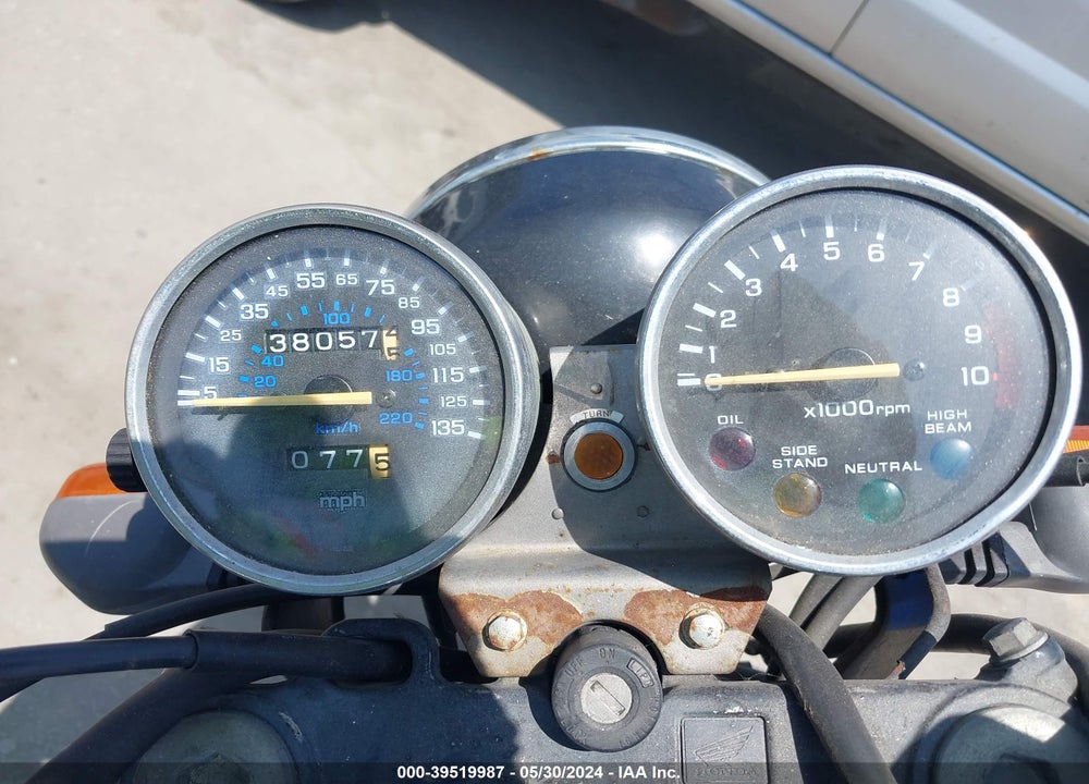 1991 HONDA CB750 VIN: JH2RC381XMM000204