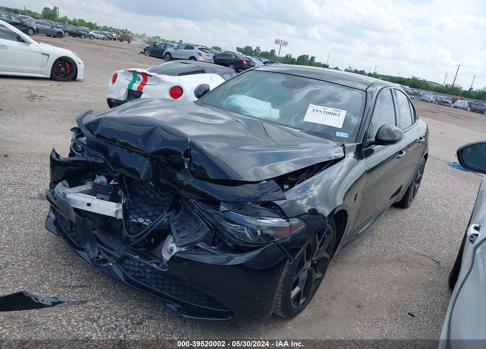 2019 ALFA ROMEO GIULIA TI RWD VIN: ZARFAMBN7K7622554