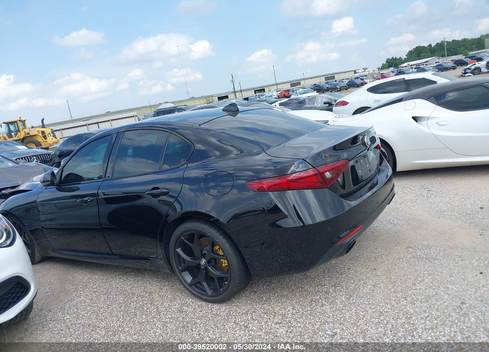 2019 ALFA ROMEO GIULIA TI RWD VIN: ZARFAMBN7K7622554