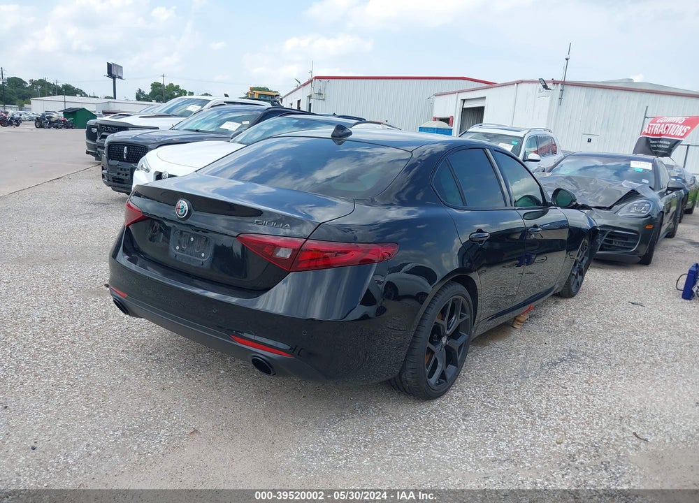 2019 ALFA ROMEO GIULIA TI RWD VIN: ZARFAMBN7K7622554