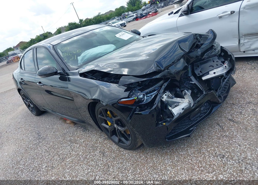 2019 ALFA ROMEO GIULIA TI RWD VIN: ZARFAMBN7K7622554