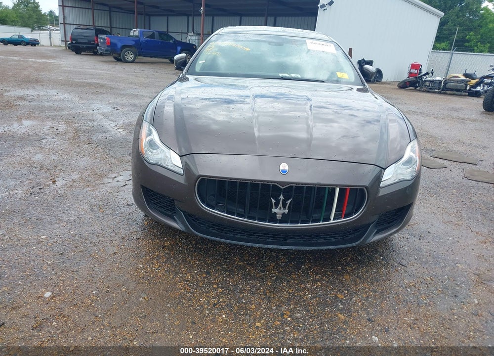 2014 MASERATI QUATTROPORTE S Q4 VIN: ZAM56RRAXE1112788