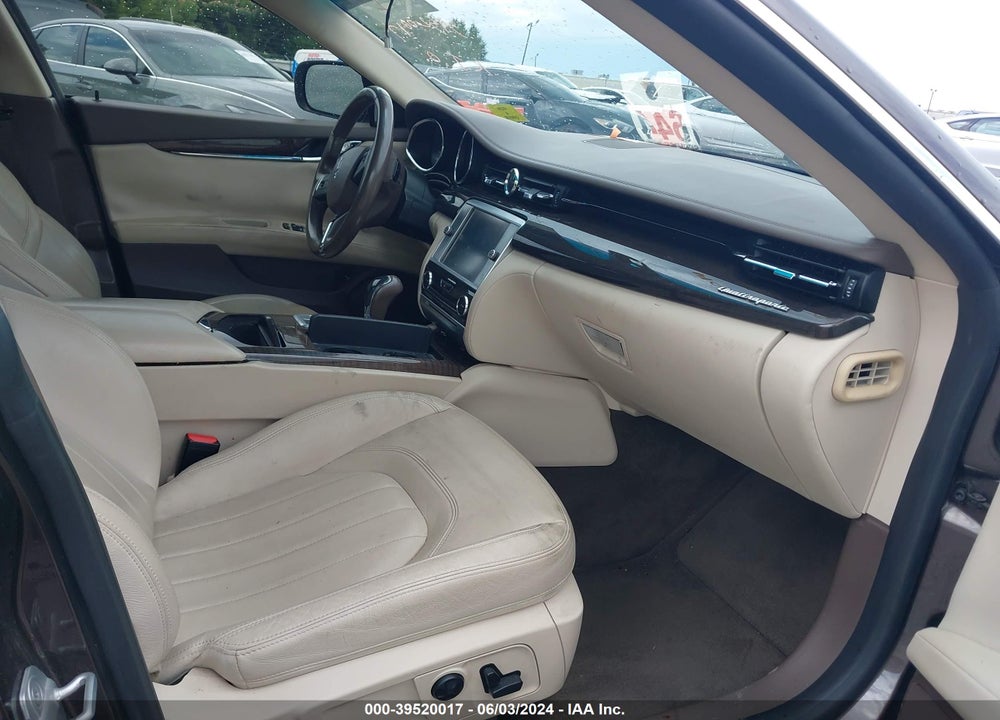 2014 MASERATI QUATTROPORTE S Q4 VIN: ZAM56RRAXE1112788