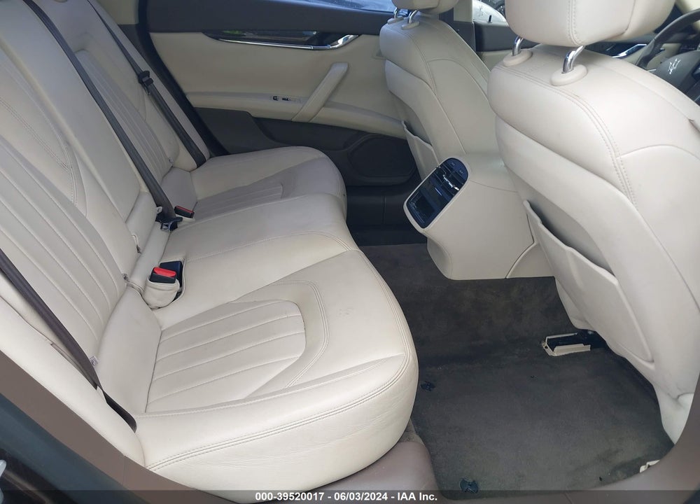 2014 MASERATI QUATTROPORTE S Q4 VIN: ZAM56RRAXE1112788