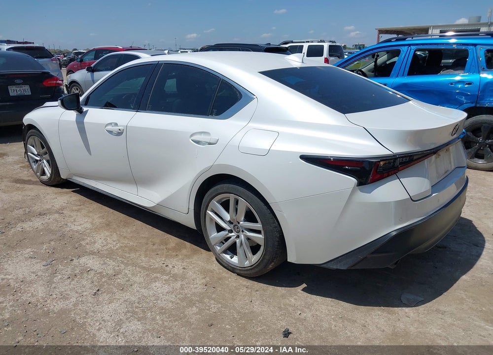 2022 LEXUS IS 300 VIN: JTHCA1D26N5122771