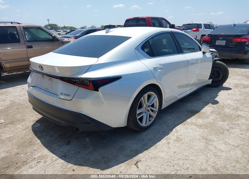 2022 LEXUS IS 300 VIN: JTHCA1D26N5122771