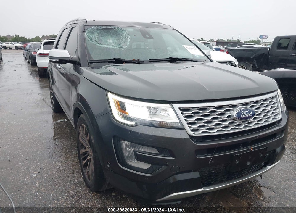 2017 FORD EXPLORER PLATINUM VIN: 1FM5K8HT0HGD95843