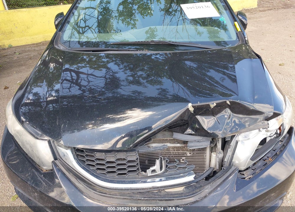 2014 HONDA CIVIC LX VIN: 2HGFB2E50EH532745