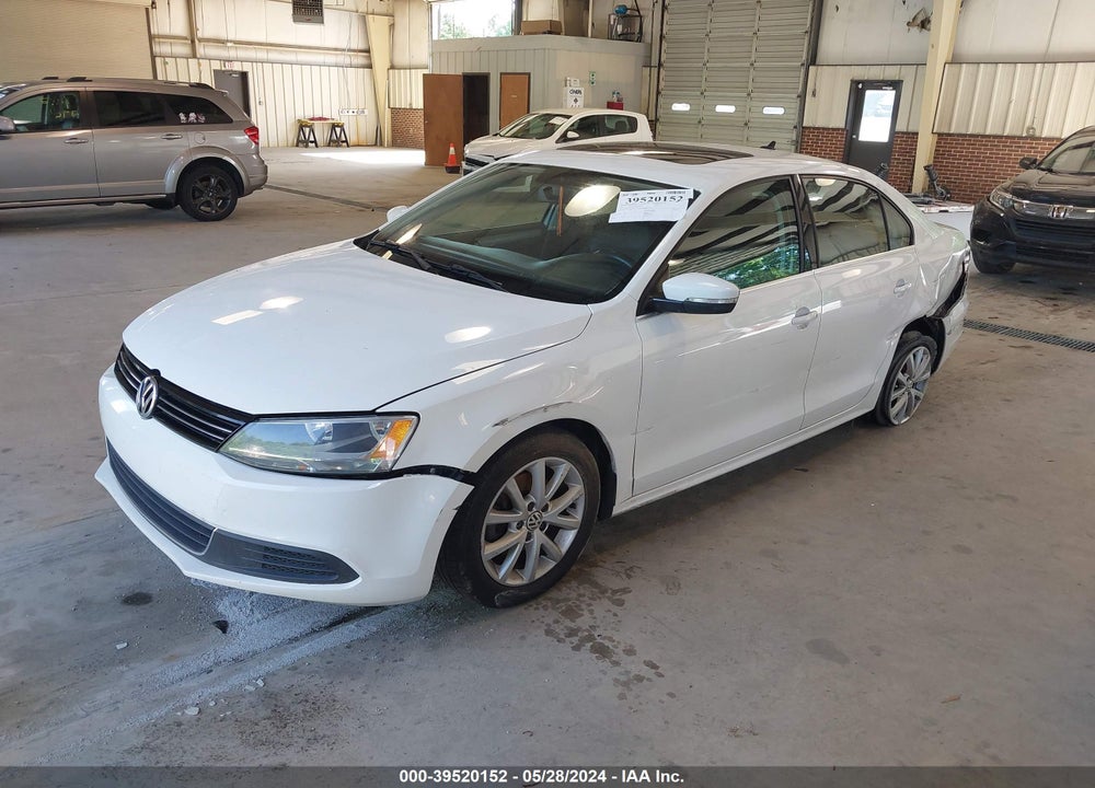 2013 VOLKSWAGEN JETTA 2.5L SE VIN: 3VWDX7AJ6DM446506