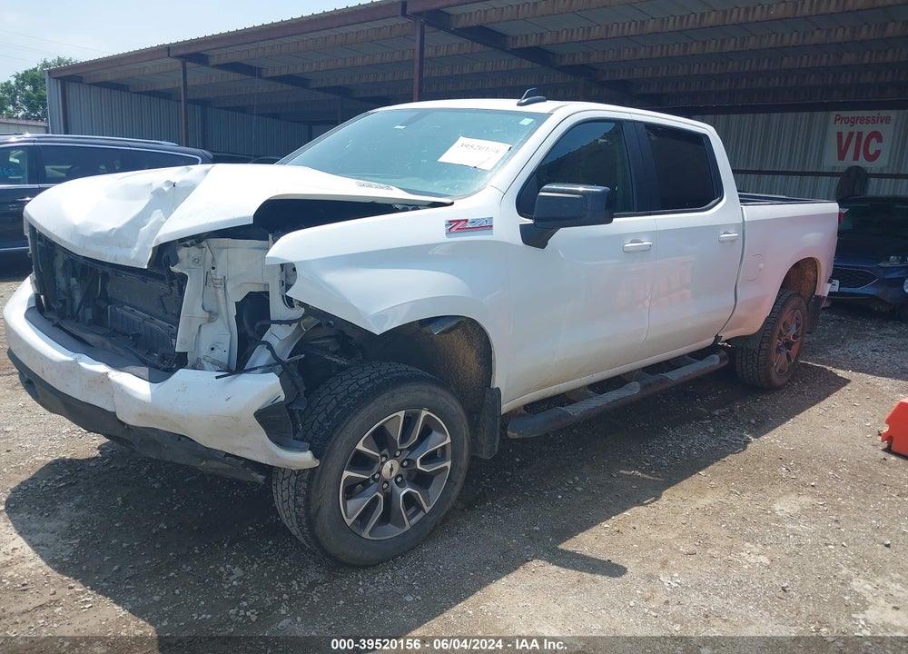 2021 CHEVROLET SILVERADO 1500 4WD SHORT BED RST/4WD STANDARD BED RST VIN: 1GCUYEET4MZ122209