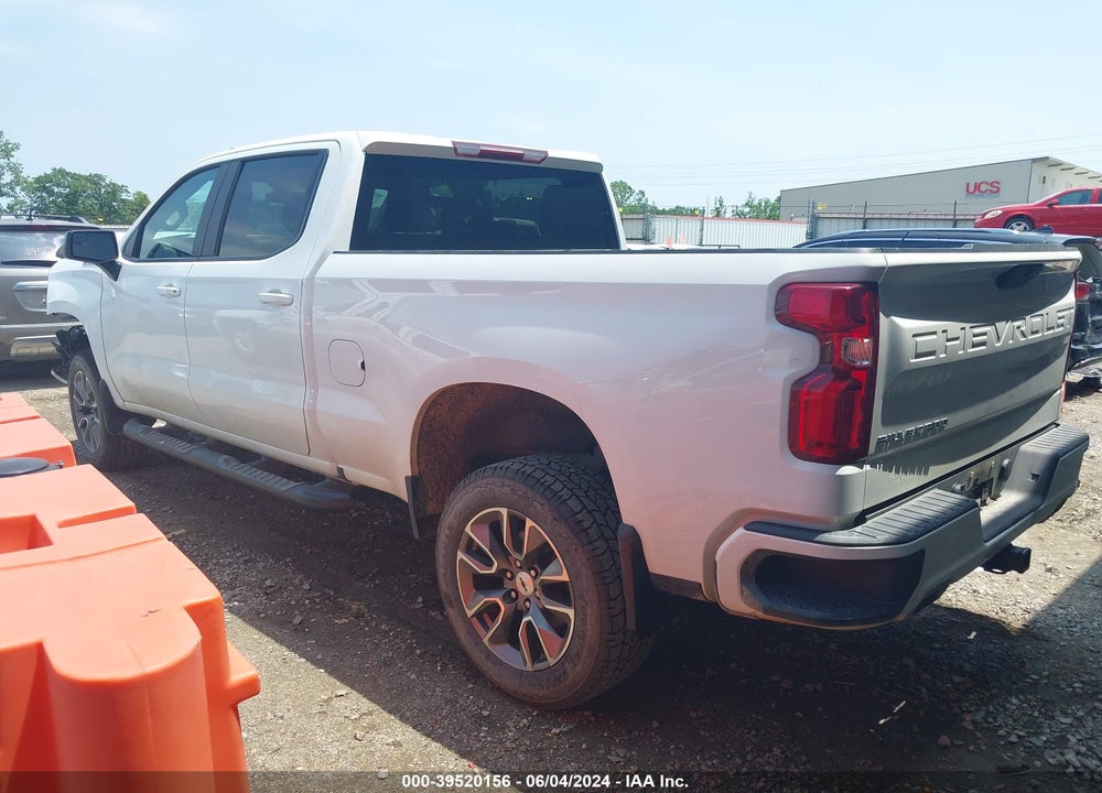 2021 CHEVROLET SILVERADO 1500 4WD SHORT BED RST/4WD STANDARD BED RST VIN: 1GCUYEET4MZ122209