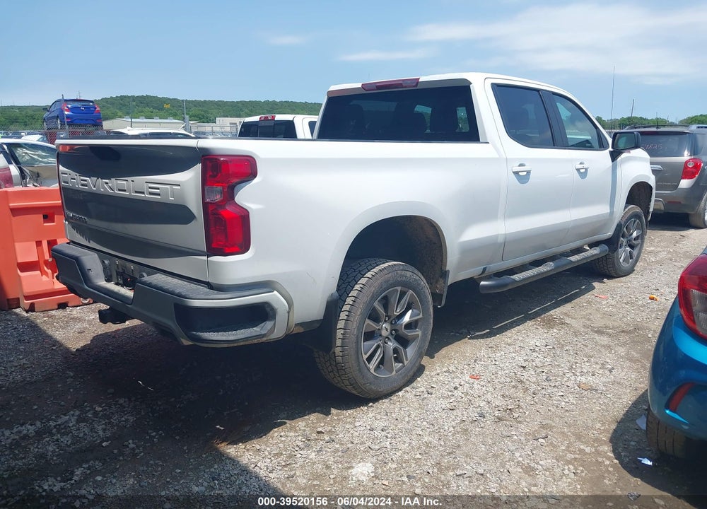 2021 CHEVROLET SILVERADO 1500 4WD SHORT BED RST/4WD STANDARD BED RST VIN: 1GCUYEET4MZ122209