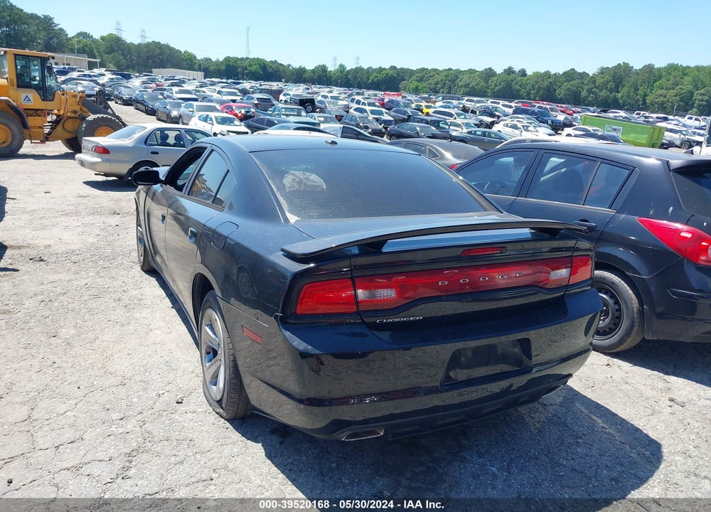 2013 DODGE CHARGER VIN: 2C3CDXAG3DH616965