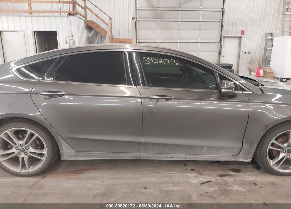 2016 FORD FUSION TITANIUM VIN: 3FA6P0K92GR232813