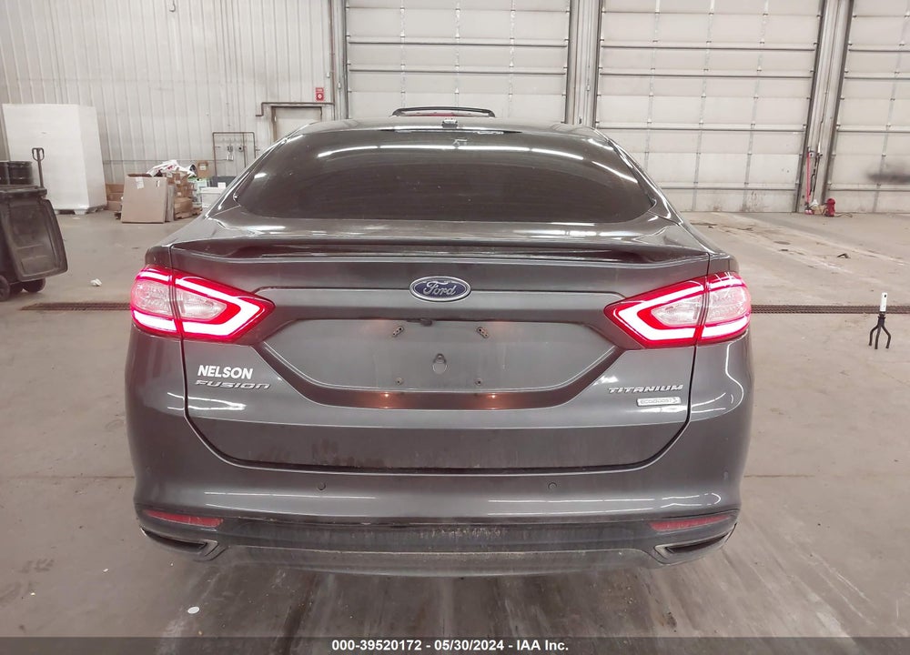 2016 FORD FUSION TITANIUM VIN: 3FA6P0K92GR232813