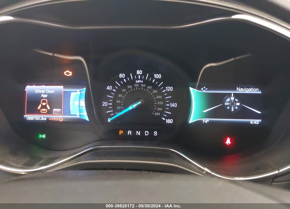 2016 FORD FUSION TITANIUM VIN: 3FA6P0K92GR232813